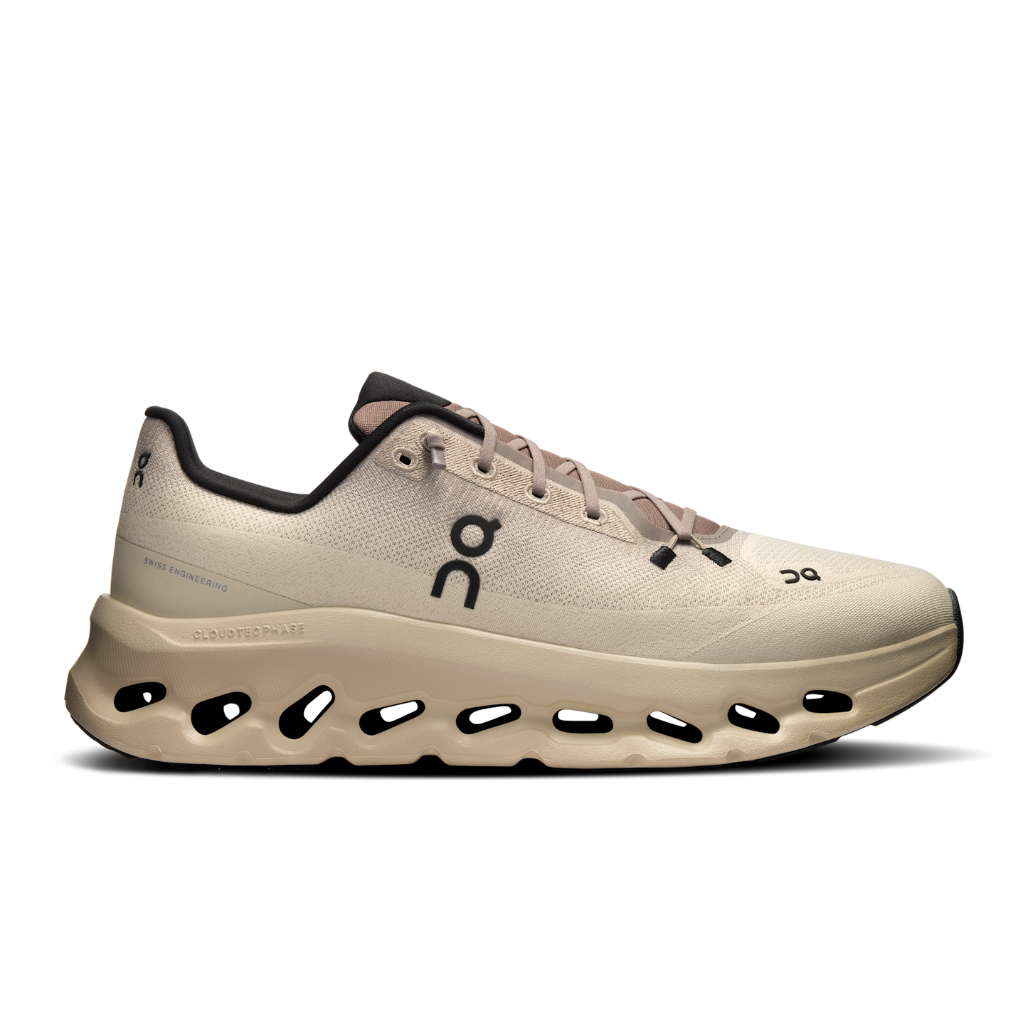 Basket ON Running Cloudtilt Crème — Chaussure Sport CloudTec