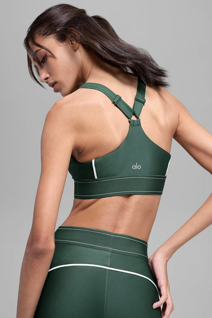 Ensemble Suit Up Alo Yoga Vert — Tenue Yoga Sport Femme