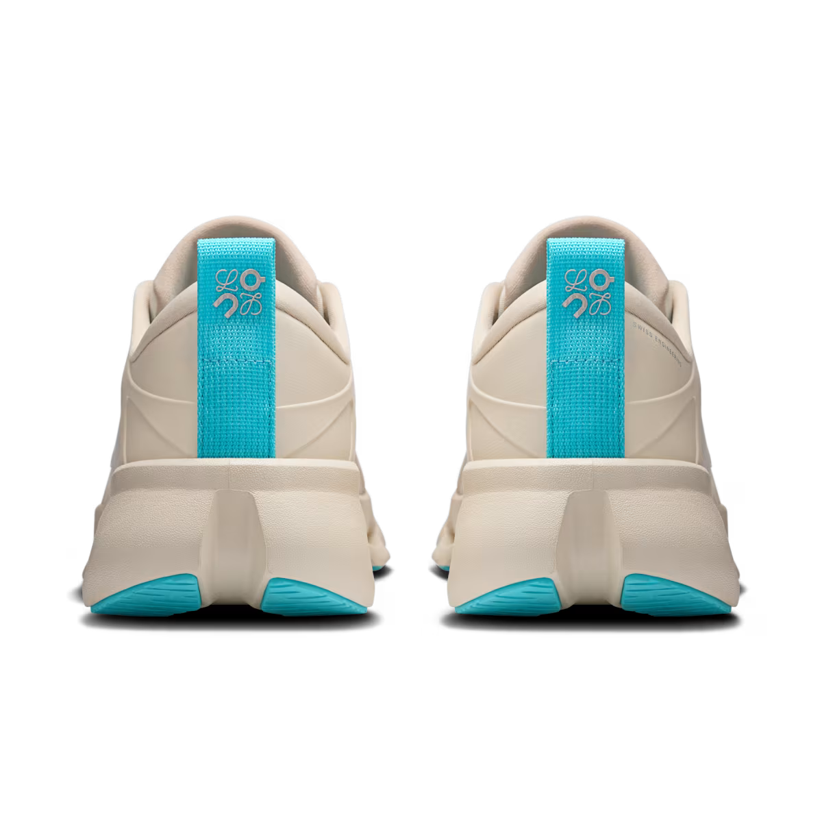 Sneaker Loewe x ON Cloudsolo Sable Turquoise — Chaussure Luxe Running