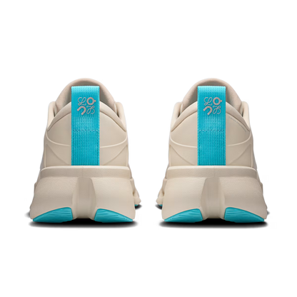 Sneaker Loewe x ON Cloudsolo Sable Turquoise — Chaussure Luxe Running