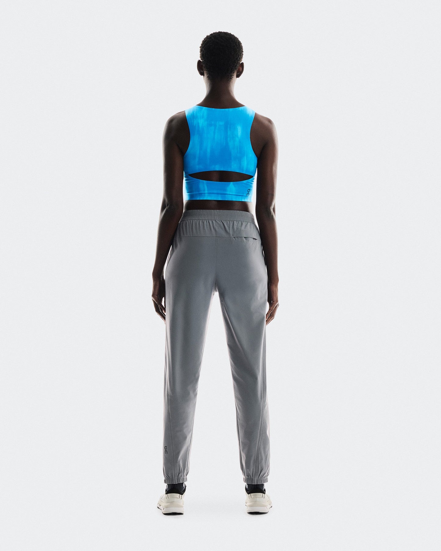 Pantalon Focus ON Running Femme Gris — Sport Running Femme