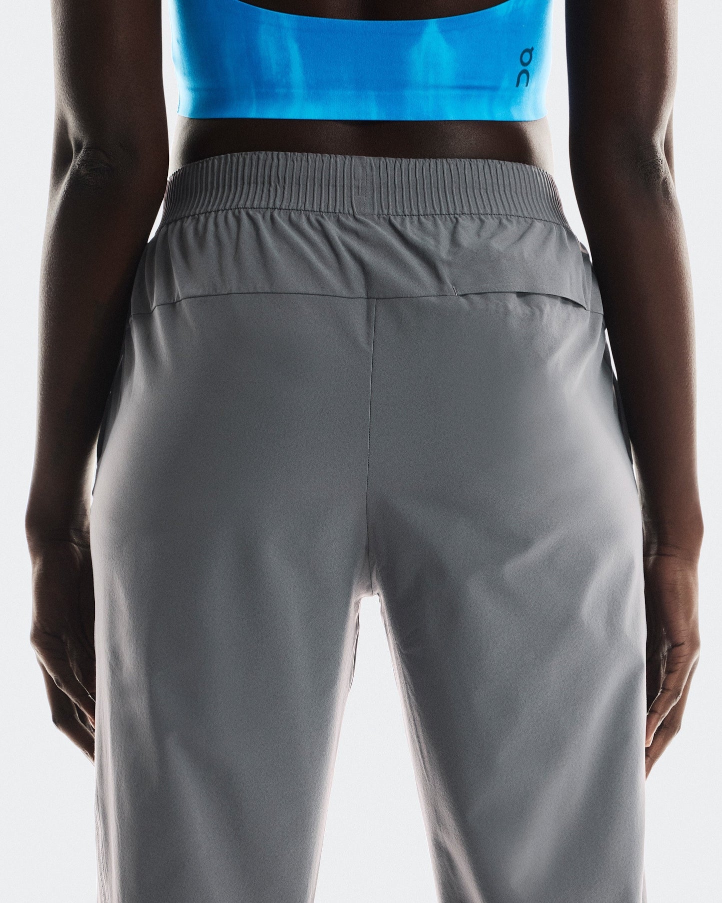 Pantalon Focus ON Running Femme Gris — Sport Running Femme