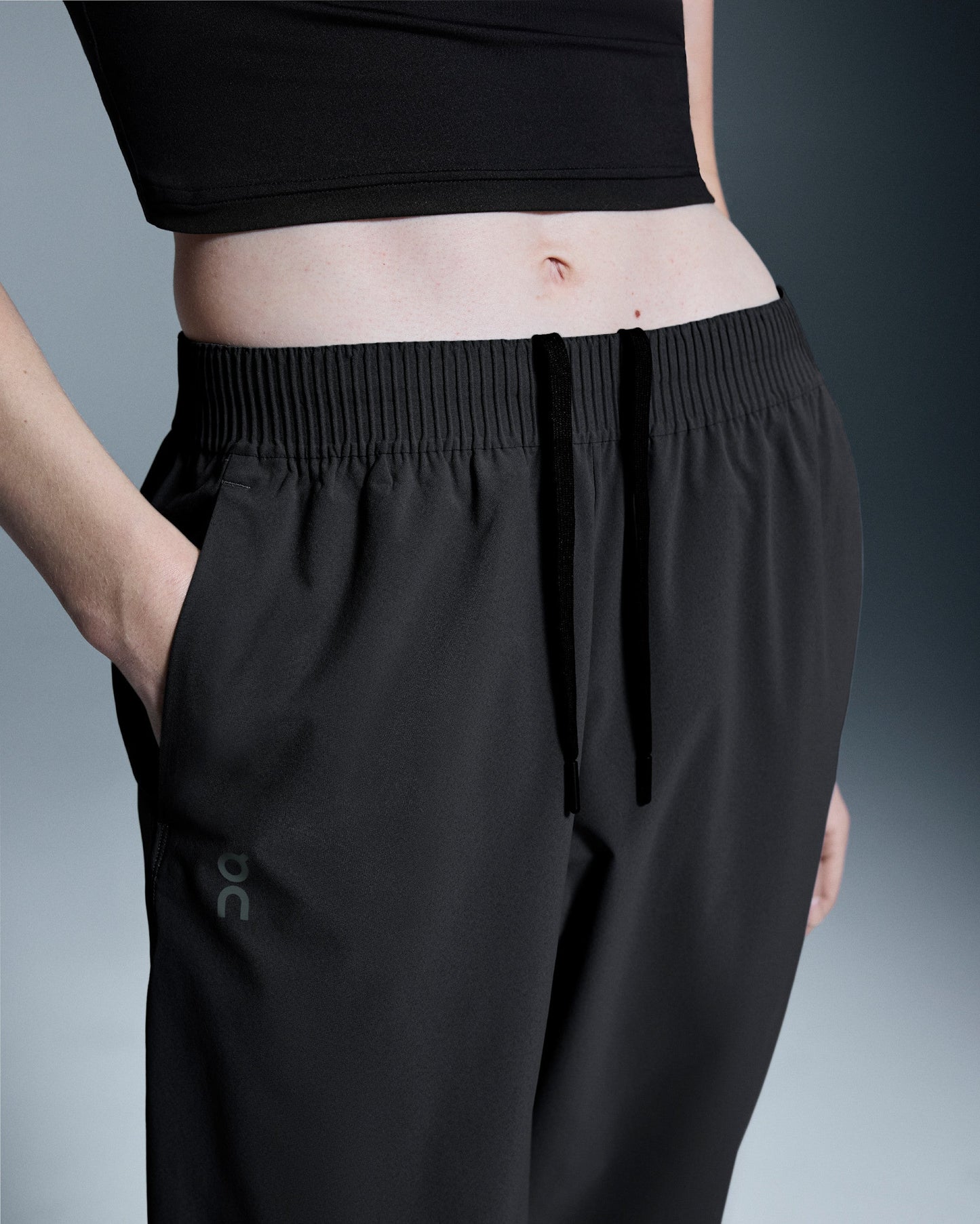 Pantalon Focus ON Running Femme Noir — Sport Running Femme
