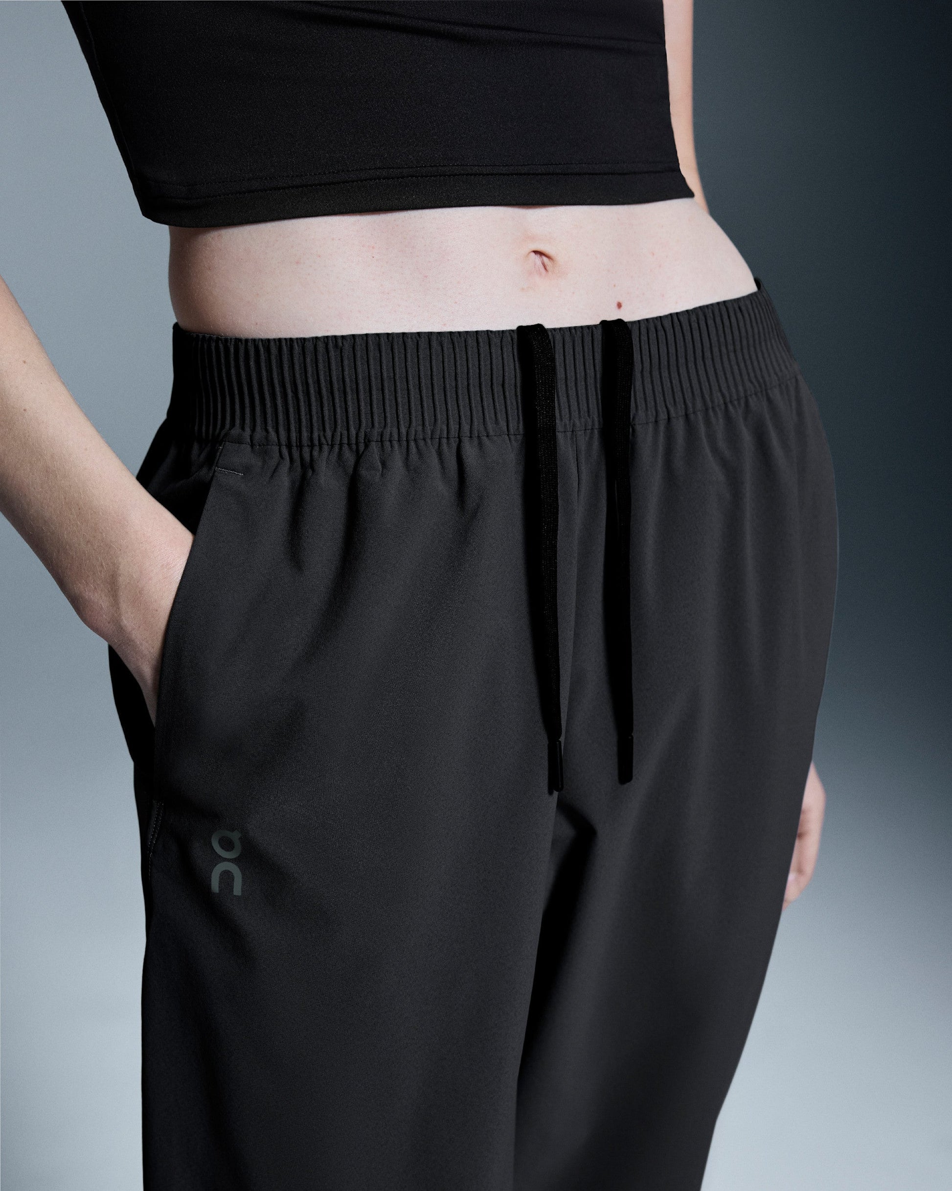 Pantalon Focus ON Running Femme Noir — Sport Running Femme