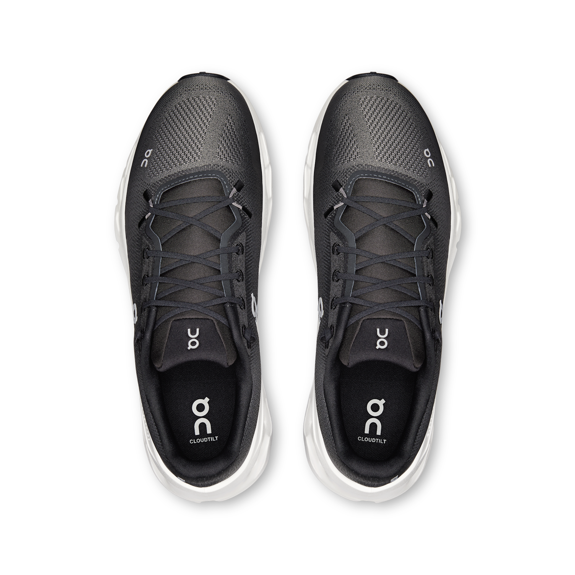 Basket ON Running Cloudtilt Noir Blanc — Chaussure Sport CloudTec