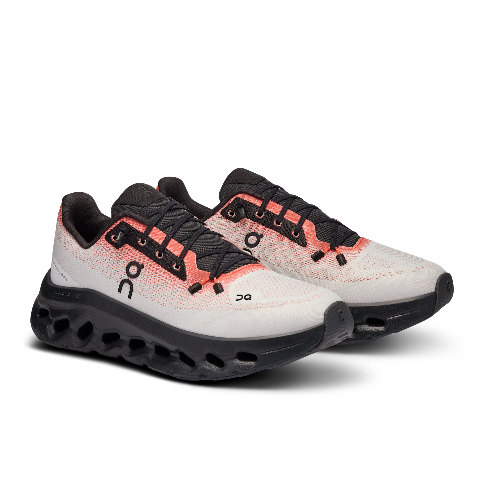 Basket ON Running Cloudtilt Rouge Blanc Noir — Chaussure Sport CloudTec
