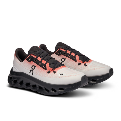 Basket ON Running Cloudtilt Rouge Blanc Noir — Chaussure Sport CloudTec